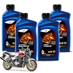 Troca de Óleo Honda CB1300SF Elf Semissintético 10w30 Xtreme