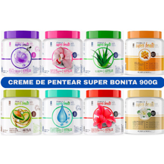 CREME DE PENTEAR PROBELLE SUPER BONITA 900G - SUPER ATIVOS - COM FILTRO SOLAR - ESCOLHA O SEU em Oferta na Shopee