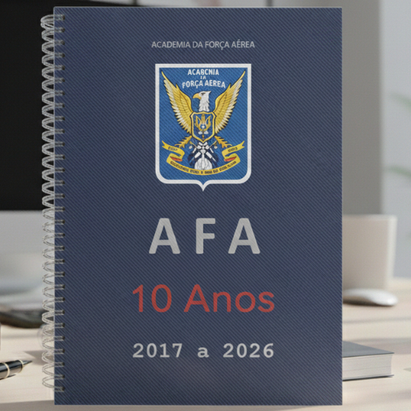Caderno de Provas - AFA 2026/2027 + Gabarito + Folhas de Redação