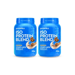 Kit 2 Iso Protein Blend Suplemento Proteico Isolado 900g Pote - Probiotica em Oferta na Shopee