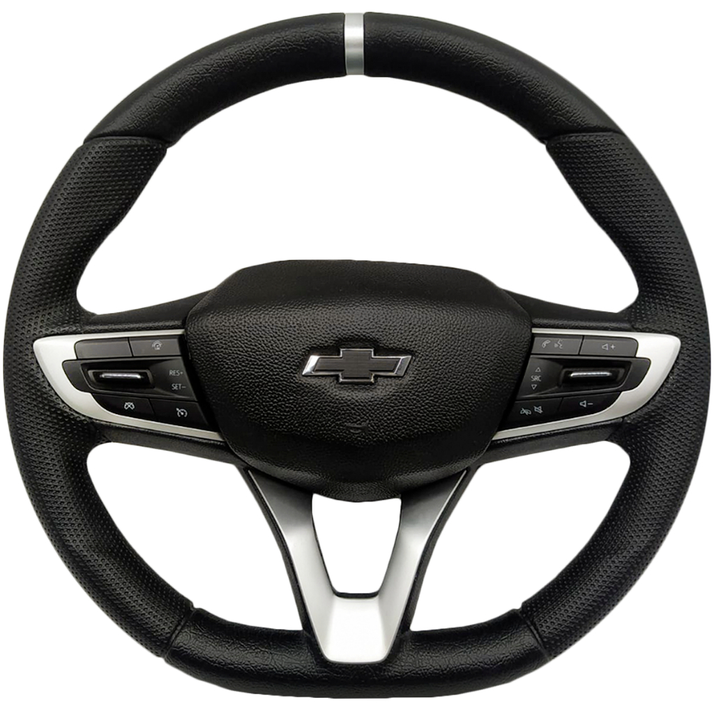 VOLANTE ESPORTIVO TRACKER CORSA CELTA CLASSIC MONZA MONTANA PRISMA MERIVA ZAFIRA S10 AGILE KADET D20 COMANDO SEM FUNÇÃO.