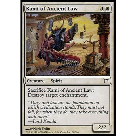 Kami da Lei Antiga (Espirito) - Magic The Gathering