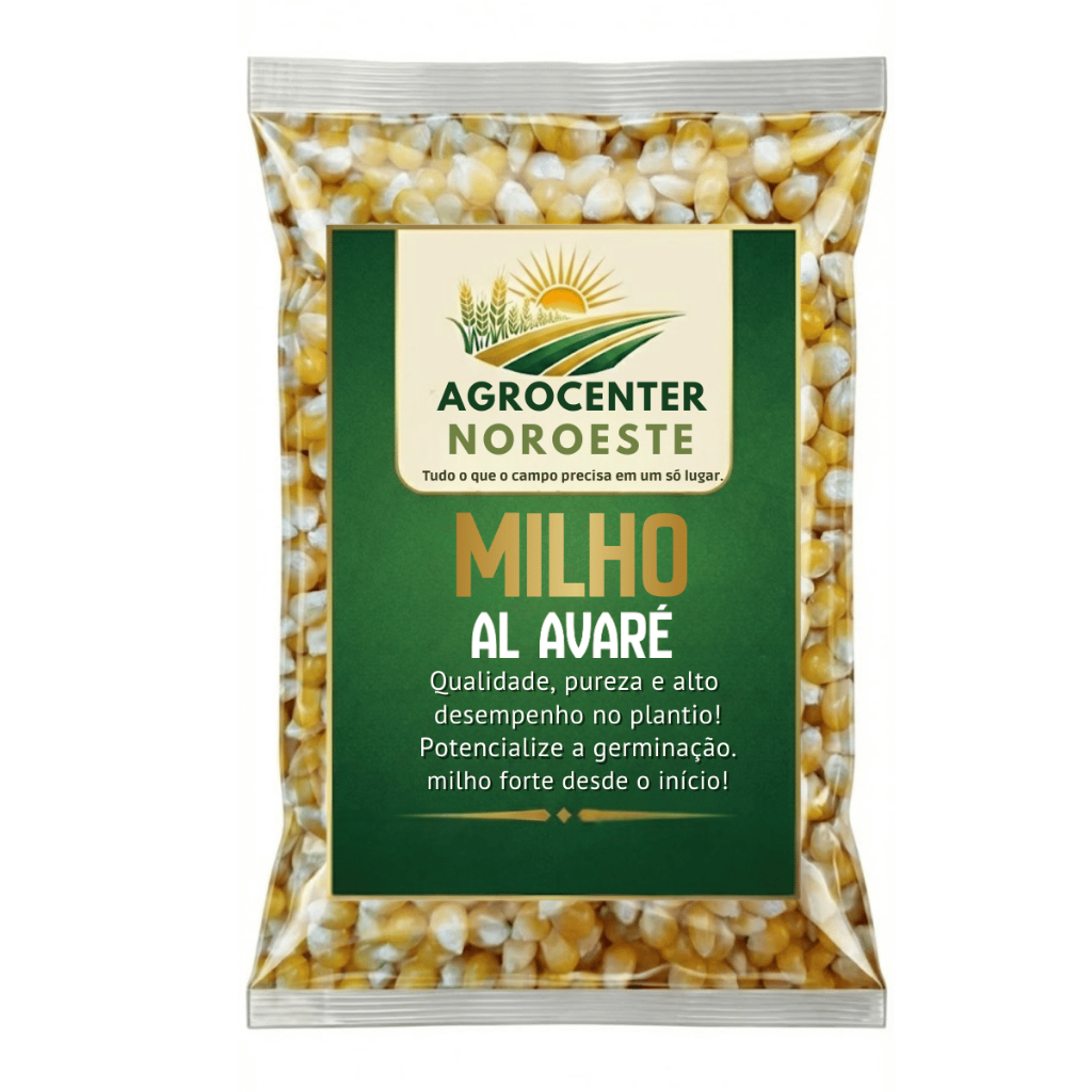 Sementes de Milho Al Avaré | Agrocenter Noroeste | Milho Versátil de Alta Produtividade