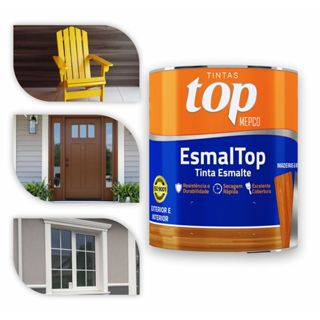 Esmalte Sintético Brilhante Fosco Mepco 900ml para Porta Portão em Oferta na Shopee