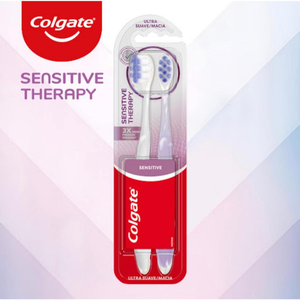 ESCOVA DE DENTES COLGATE SENSITIVE THERAPY C/2 em Oferta na Shopee