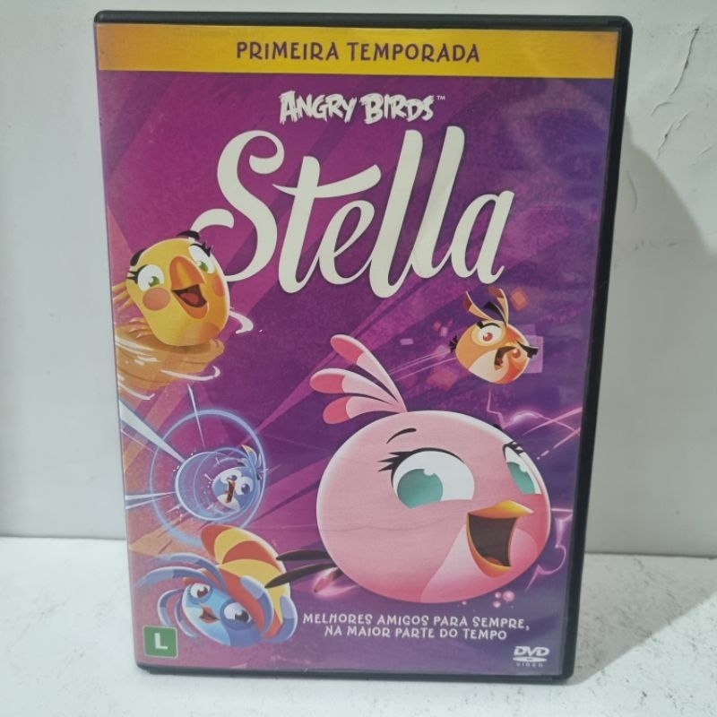 Dvd Original - Angry Birds: Stella - Primeira temporada ( Usado/ Semi Novo)