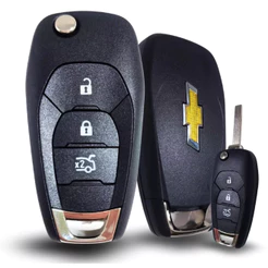 Chave Canivete GM 3 Botões Nova Positron