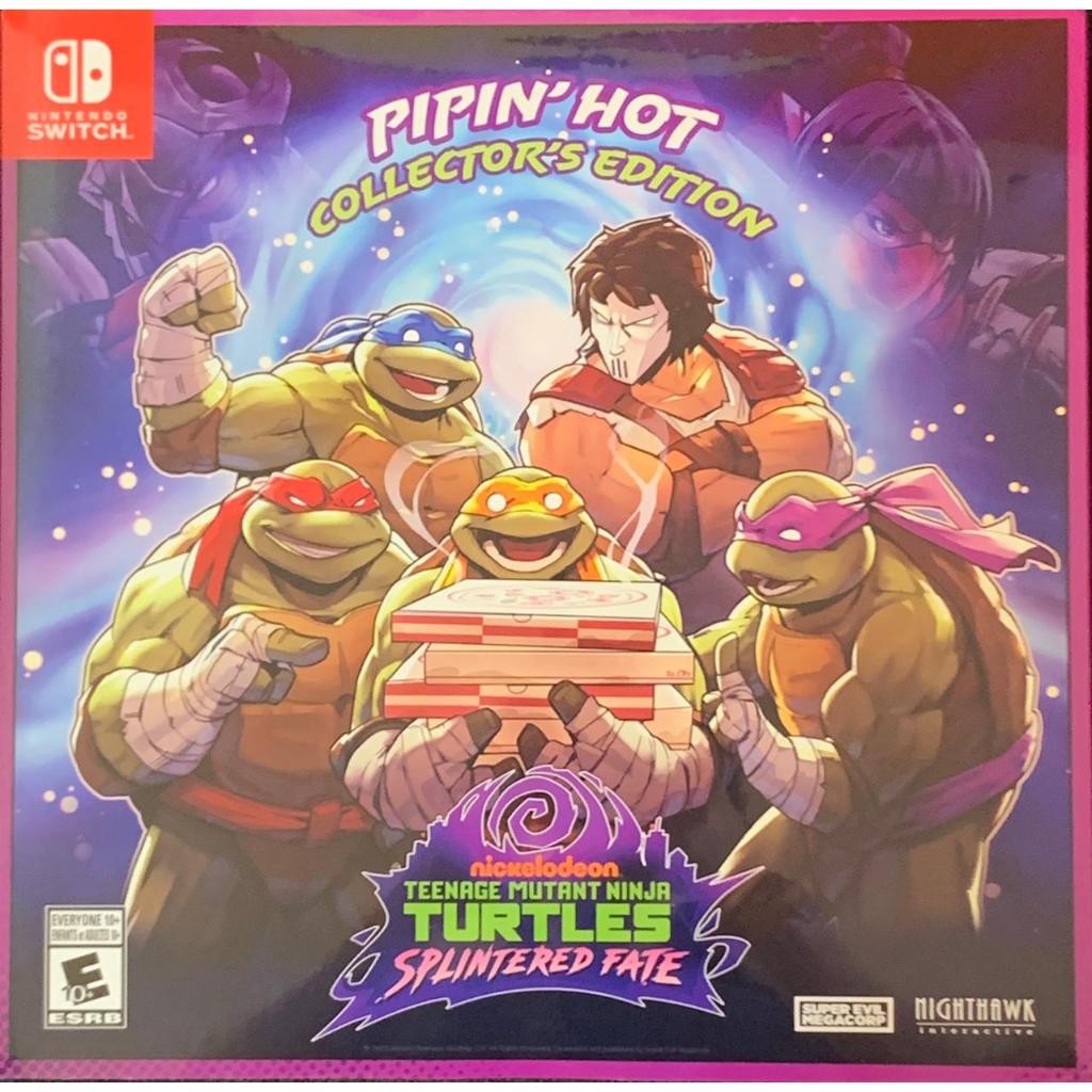 Teenage Mutant Ninja Turtles Splintered Fate Pipin Hot Collectors Edition Switch Midia Fisica