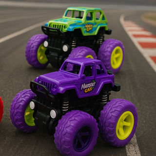 Brinquedo Carrinho Monster Caminhão 360 Carrinho Monster Truck 4x4 Menino Carrinho de Fricção Dutoys em Oferta na Shopee