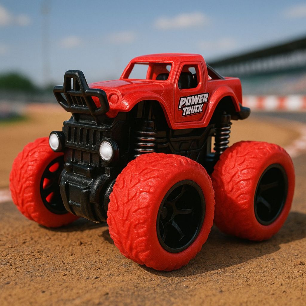 Carrinho de Brinquedo Monster 360 Carro Fricção Cambalhota Carrinho Monster Menino 4x4 Rodas Grande