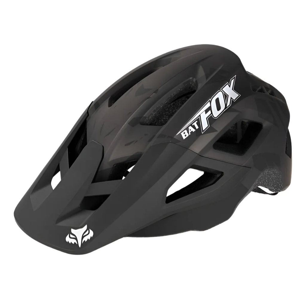 Batfox capacete de bicicleta mtb ajustável, leve, respirável, forro confortável, esportes ao ar livre