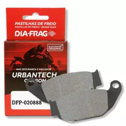 Pastilha de Freio Traseira Cb 300f Twister / Cb 250f Twister / Xre 300 Abs Diafrag