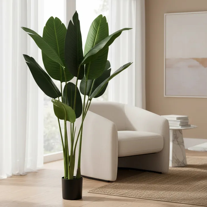 Planta Bananeira Artificial Grande Premium Moderna