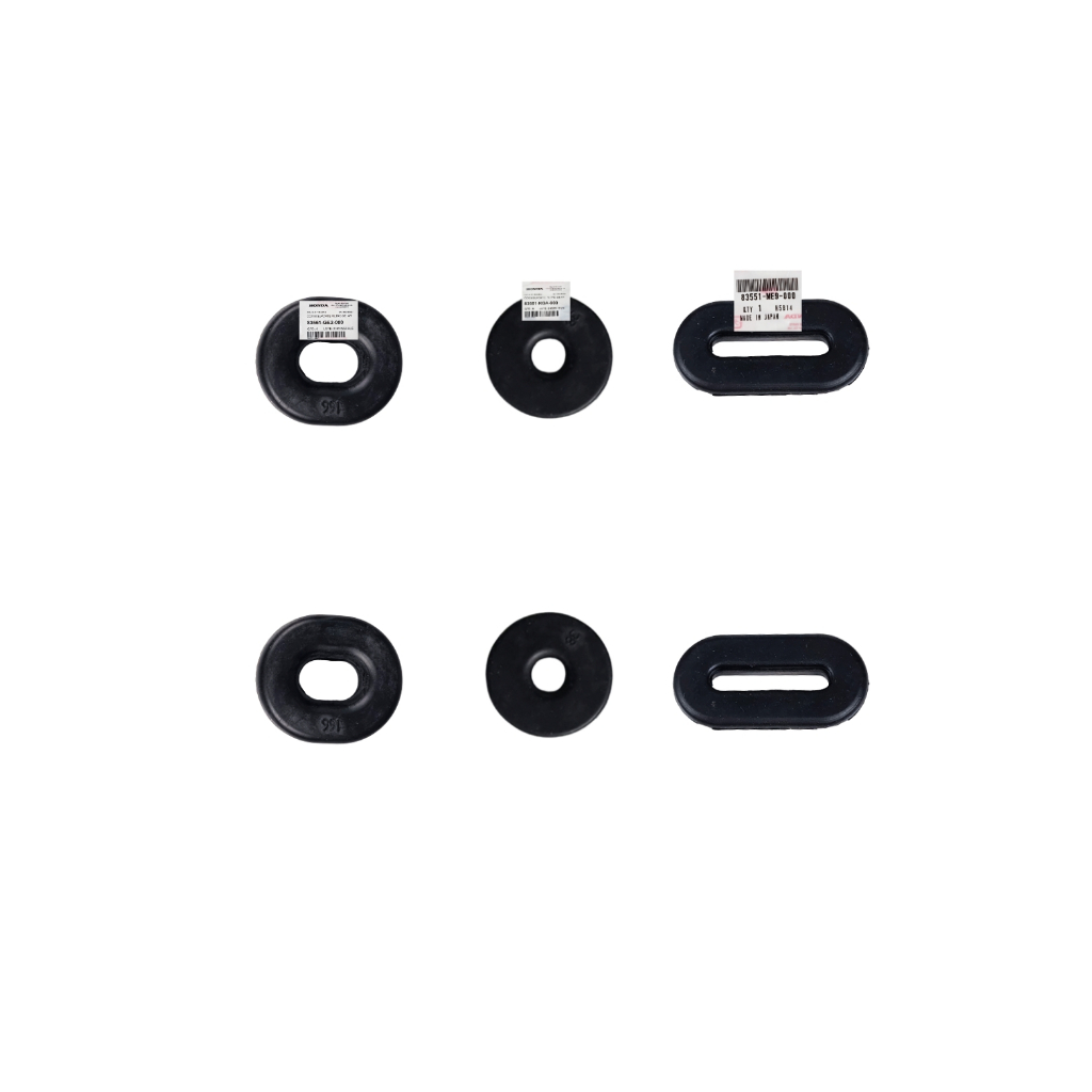 Kit Conjunto Borrachas Tanque CG 160 2016 a 2024 Original Honda em Oferta na Shopee