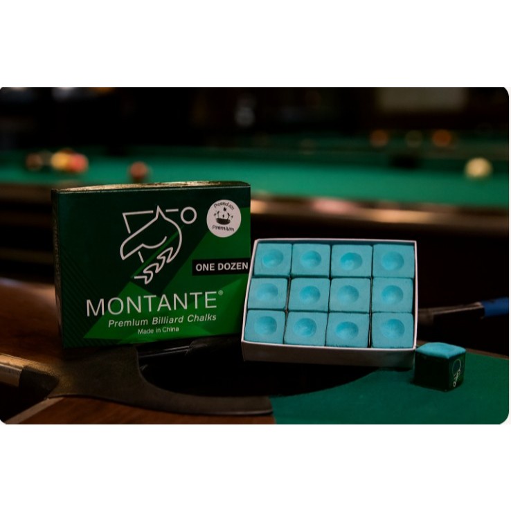 Giz Montante Originais Para Bilhar / Sinuca / Snooker Vermelho/Verde e Azul Profissional