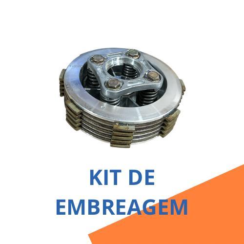 Kit Embreagem Completo Moto Honda Titan 150/Fan 2009/2014 NXR Bros 160