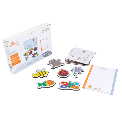 Primeiros Traços: Loopi Toys, Coordenação Motora, Nomeação, Coordenação Olho-mão, Aprendizagem