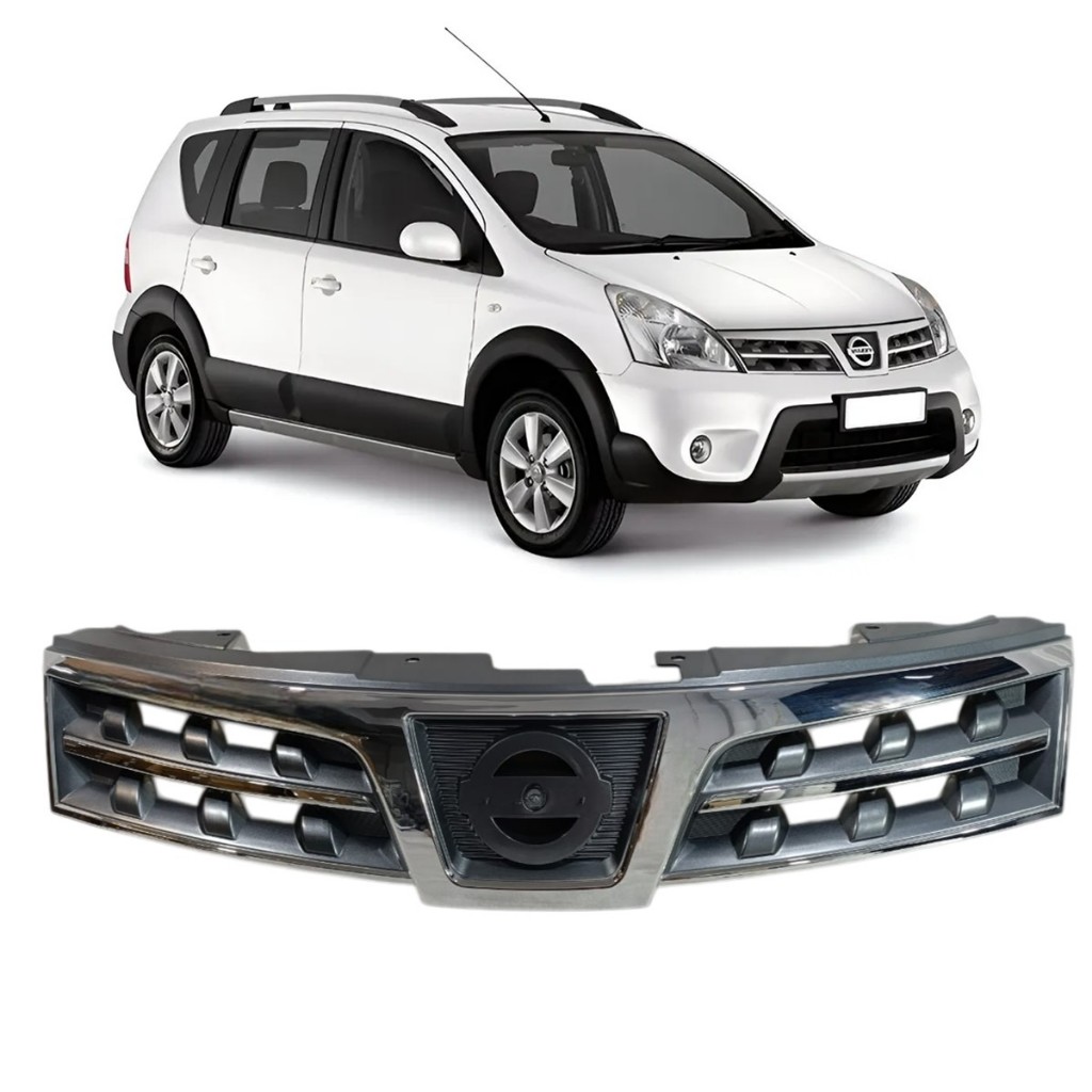 Grade Radiador Dianteira Nissan Livina Xgear 2008 2009 2010 2011 2012 2013 2014