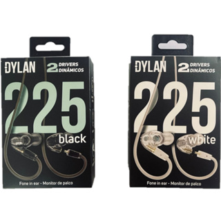 Fone de Ouvido Dylan In Ear 2 Drivers - Monitor de Palco  - DE-225 -- Selecione a cor em Oferta na Shopee