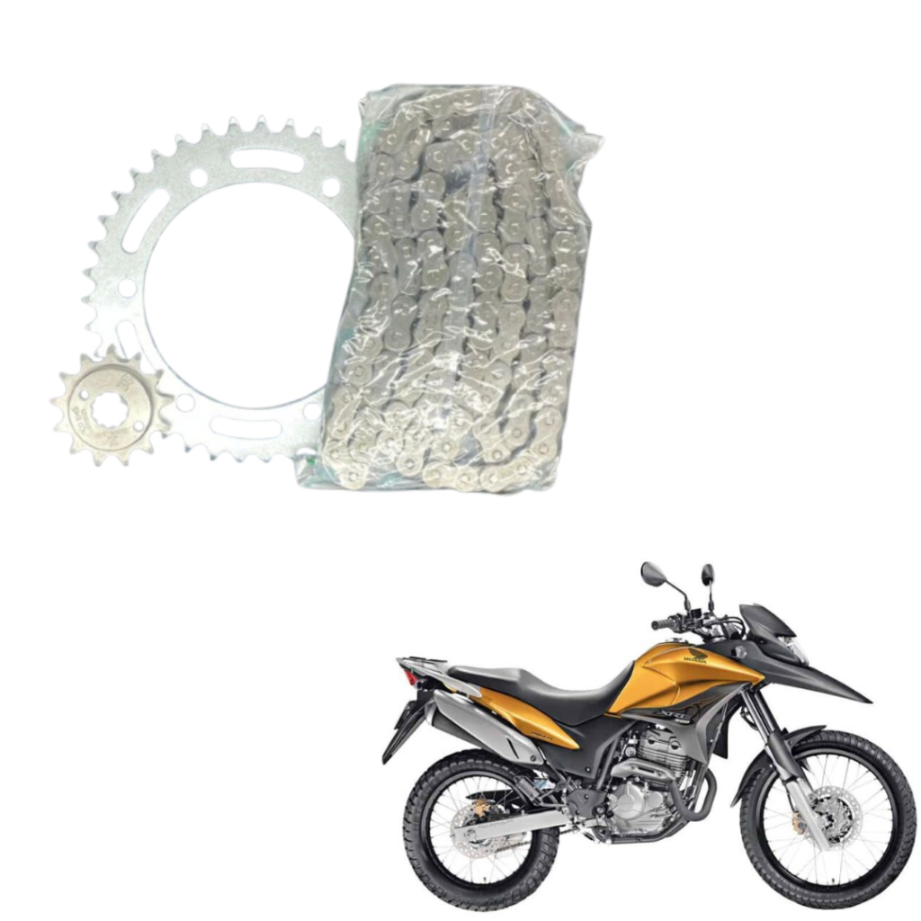 Kit Relação Tração Transmissão Com Retentor Xre 300 2009 2010 2011 2012 2013 A 2025 MODELO ORIGINAL em Oferta na Shopee