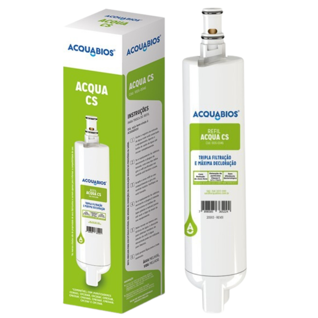 Refil Filtro Compatível com Consul Facilite Cpc30 Cpc31 Cpb34 Cpb35 Cpb36 Purificador de Água em Oferta na Shopee