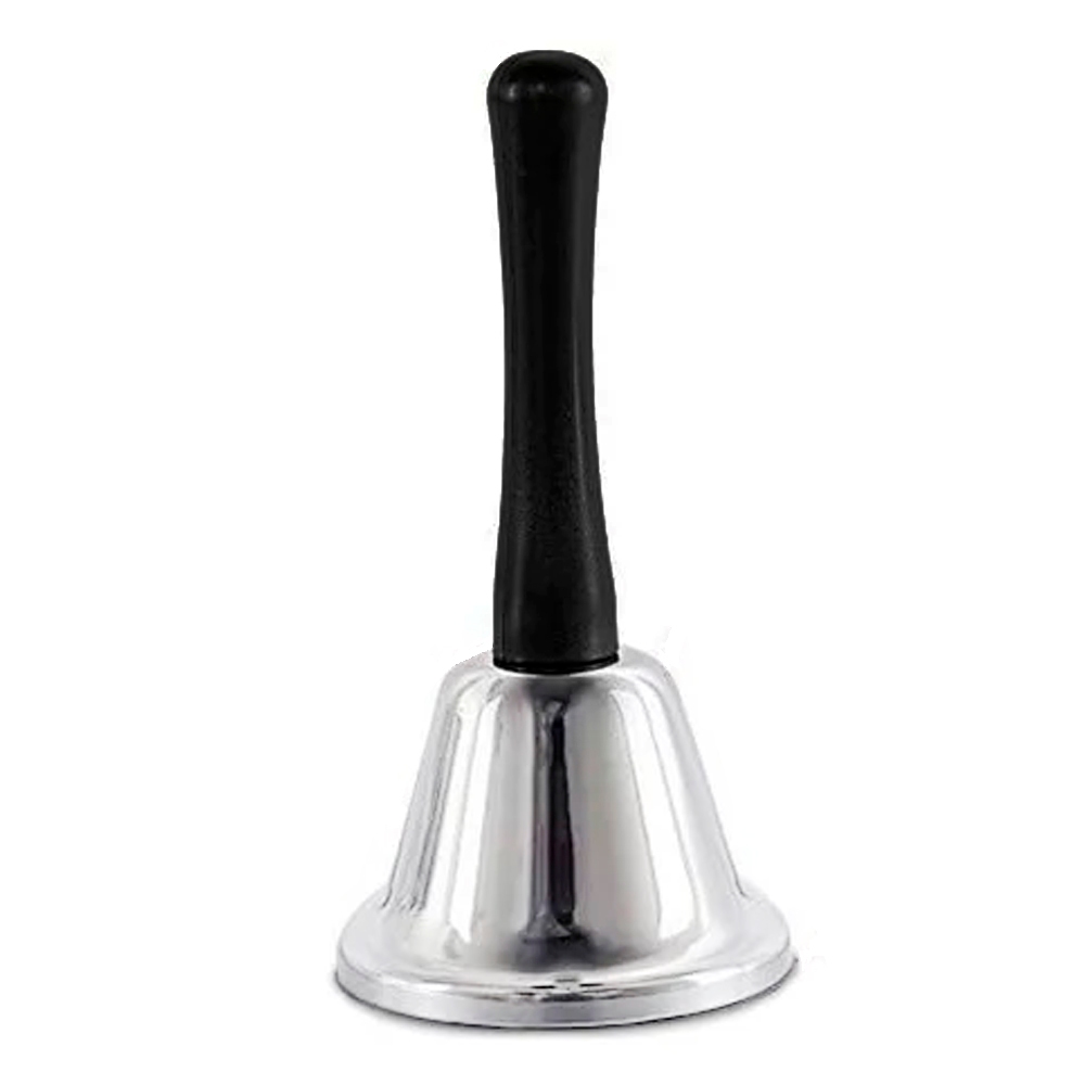 Sino de Mao Campainha Manual P/ Atendimento Restaurante Hotel Si0184 Ferimte