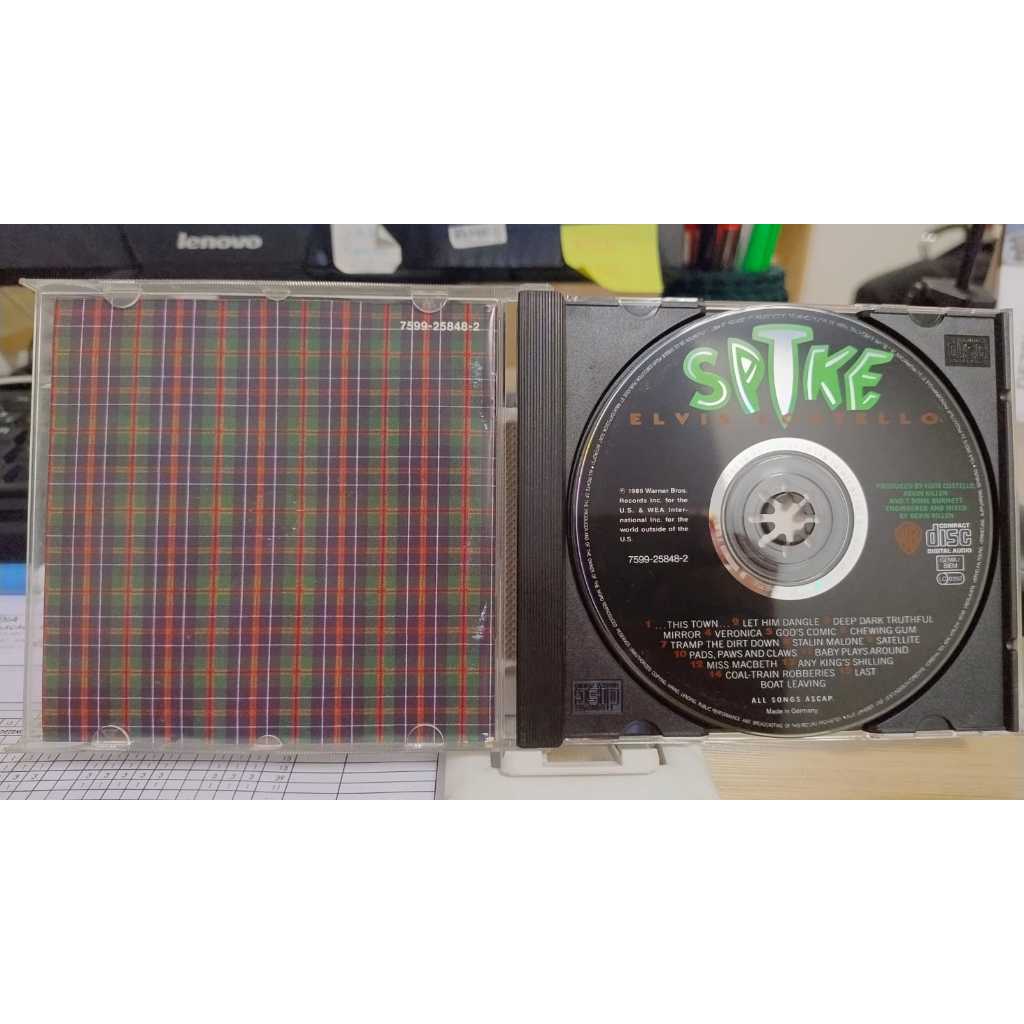 ELVIS COSTELLO - SPIKE THE BELOVED ENTERTAINER (1989) CD IMPORTADO ALEMÃO