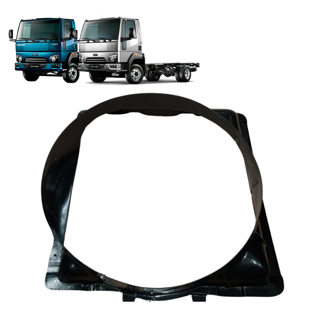Defletor Radiador Ford 712 Cargo Mecânico 2010/2012