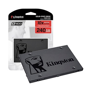 SSD Kingston SATA 3.0 A400 240GB INTERNO SA400S37/240GB LEITURA ATÉ 500MB/S E GRAVAÇÃO ATÉ 350MB/S em Oferta na Shopee