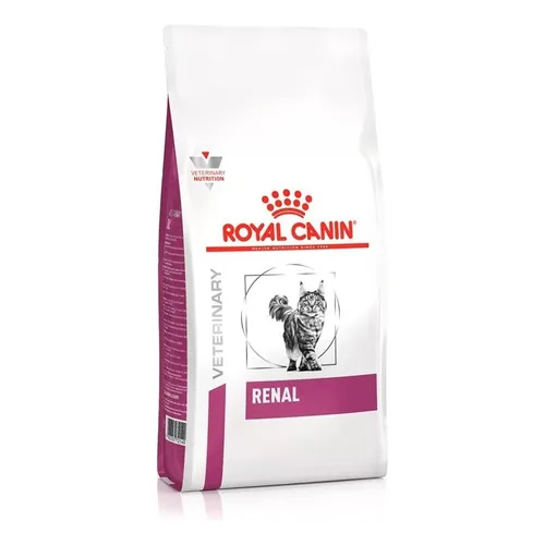 Alimento Royal Canin Veterinary Diet Feline Renal Para Gato Adulto De Raza Todos Os Tamanhos Sabor Mix De 1.5 Kg