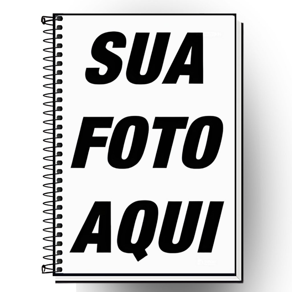 Caderno Com Sua Foto 1 10 15 ou 20 Matérias Escolar