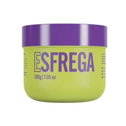 Esfoliante Corporal Esfrega 200g Creme Esfoliante Celulite Pelos Encravados Renovação Celular Beleza Brasileira
