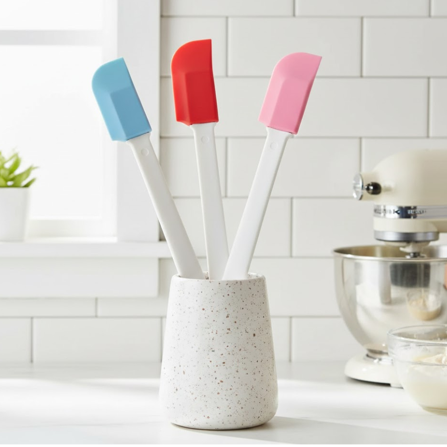 Espátula Pvc Pequena Pão Duro Utensílio Cozinha Confeitaria Raspadora Solrac