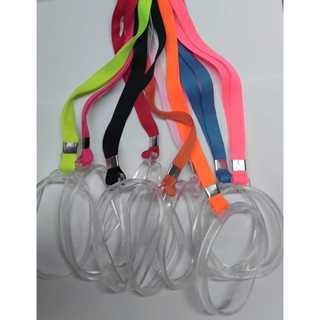 Tirante para Copo 12mm Liso C/ Alça de Copo ( Silicone Transparente ) | 1 cor | 10 unid. em Oferta na Shopee