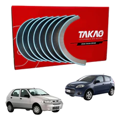 Bronzina Biela Para Fiat Palio Siena Uno Mobi 1.0 16v Fire Gasolina 2001 A 2003