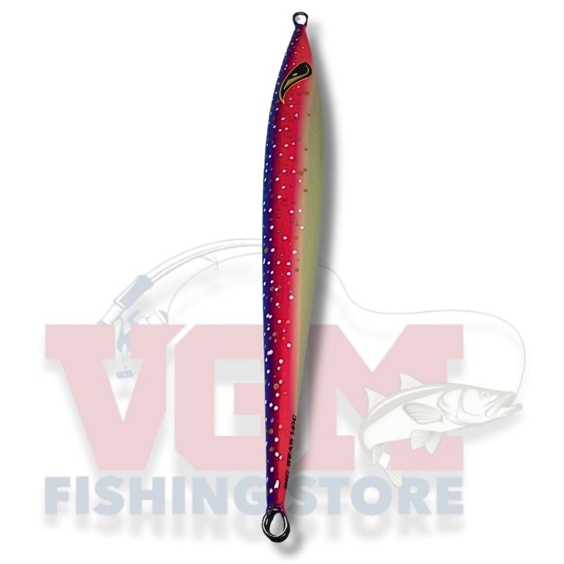 ISCA HAI VERTICAL BIG HEAD COR MAHI MAHI BLUE PINK | SLOW PITCH JIGGING | SPEED JIGGING | METAL JIG | ISCA ARTIFICIAL