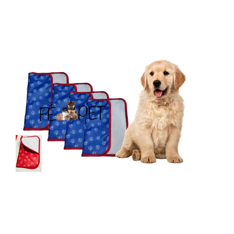 Tapete Higiênico Lavável 60 X 50 ( Fê Pet) cães pequenos, médio e grande porte.