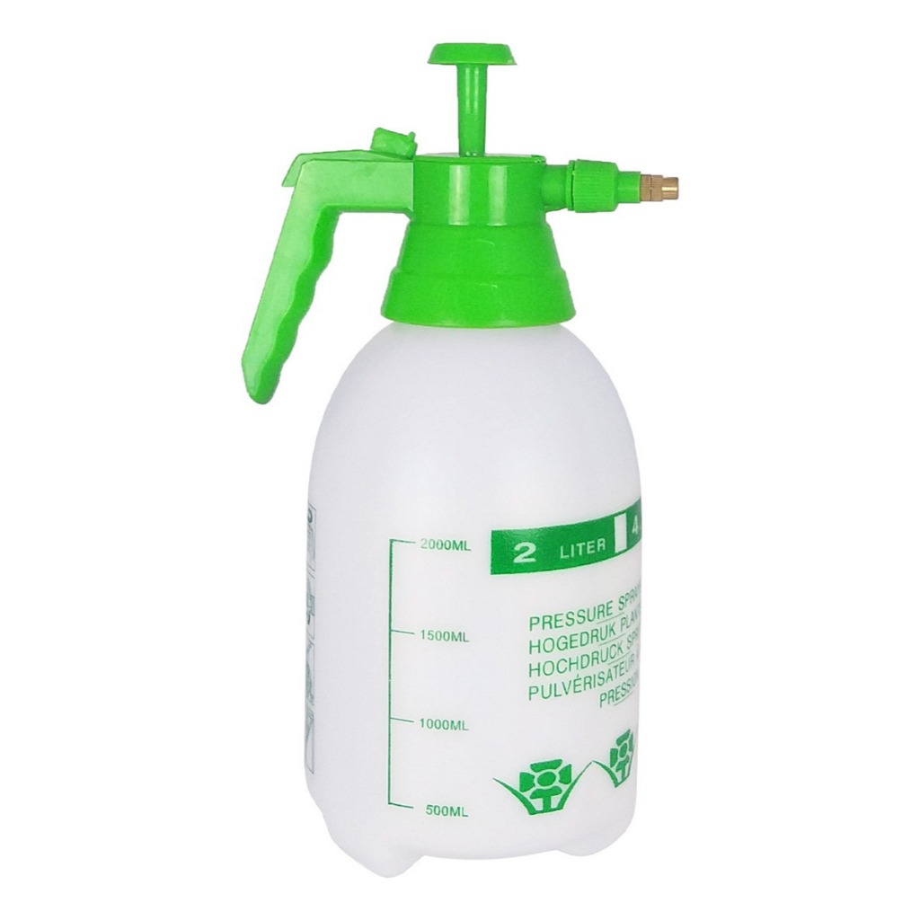 Pulverizador Portátil Borrifador Manual Alta Pressão 2 Litros
