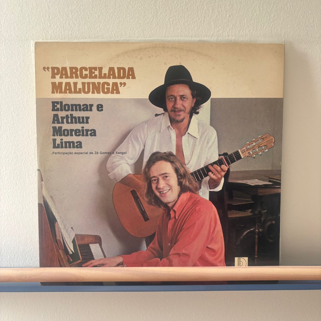 LP Elomar e Arthur Moreira Lima – Parcelada Malunga (1980) Disco de Vinil VG+