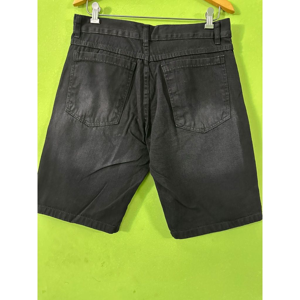 Bermuda masculino jeans preto — imagem 2 de 2