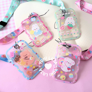 Porta Crachá Cartão com Cordão Bichinhos e Unicórnios em Oferta na Shopee
