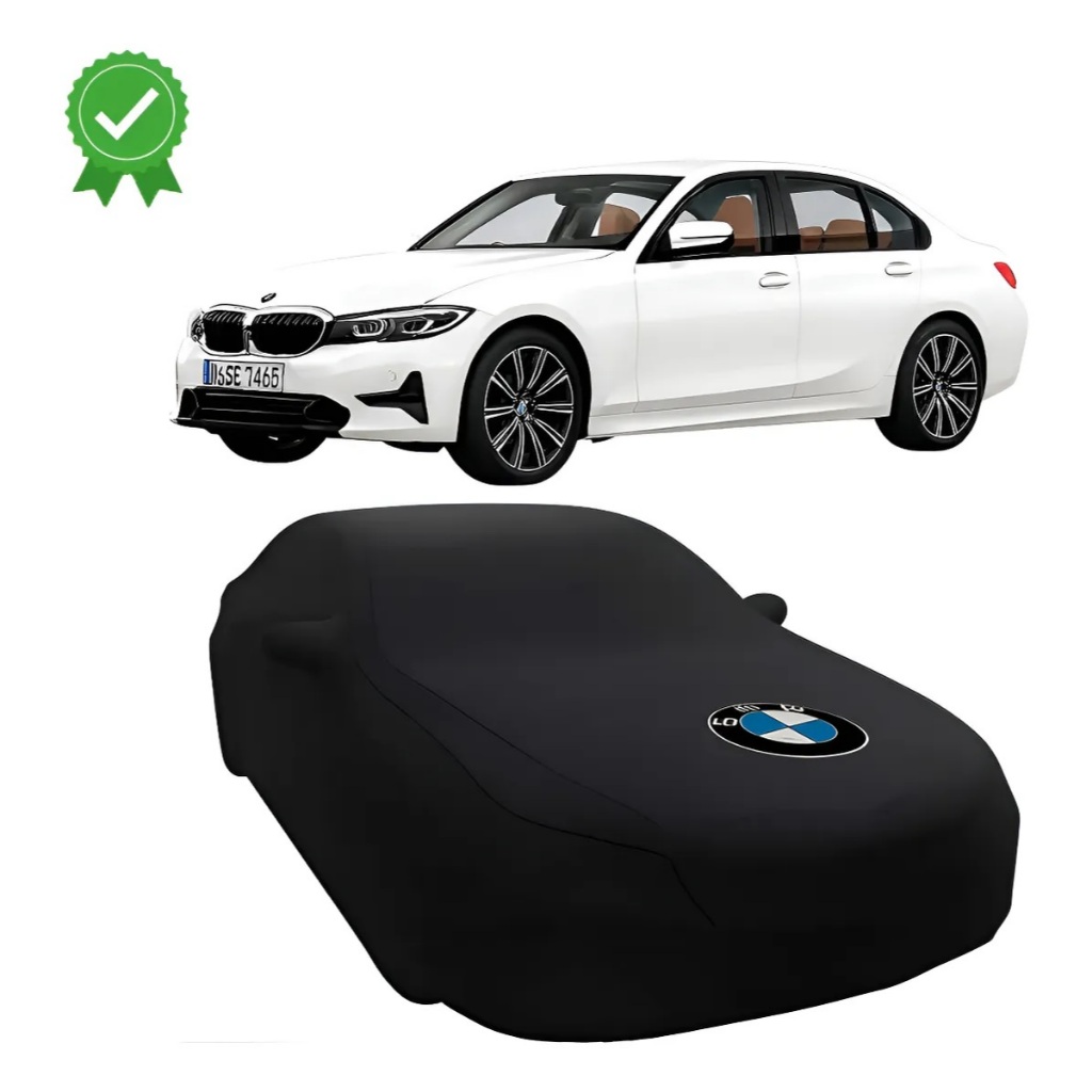 Capa Cobrir Bmw 320i Tecido Helanca Proteção Risco Poeira
