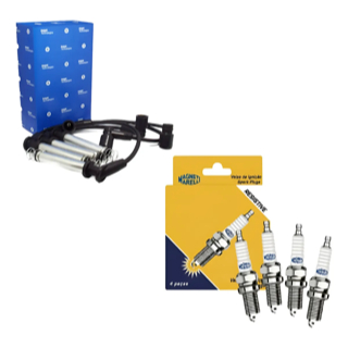 Kit Jogo Cabo MARELLI OU DELPHI E VelaS MARELLI Fiesta Focus Ka Courier Ecosport