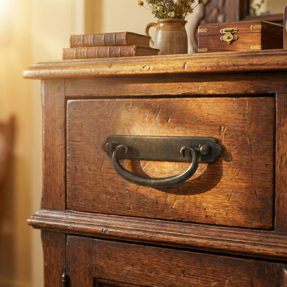 Kit 2 Puxador de alça puxador para moveis portas gavetas puxador em metal puxador rustico em Oferta na Shopee