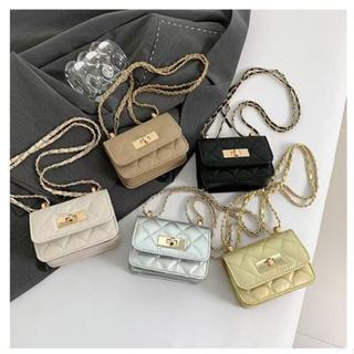 Fechadura de Moda Textura Mini Saco de Corrente Saco Pequeno Estilo Novo Saco Crossbody All-Match Fêmea(8817) em Oferta na Shopee