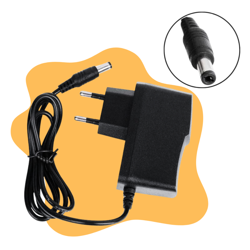 Fonte /Carregador 5V 2A Bivolt P4 C+ para TV Box – Alta Estabilidade – 10W 1 Metro