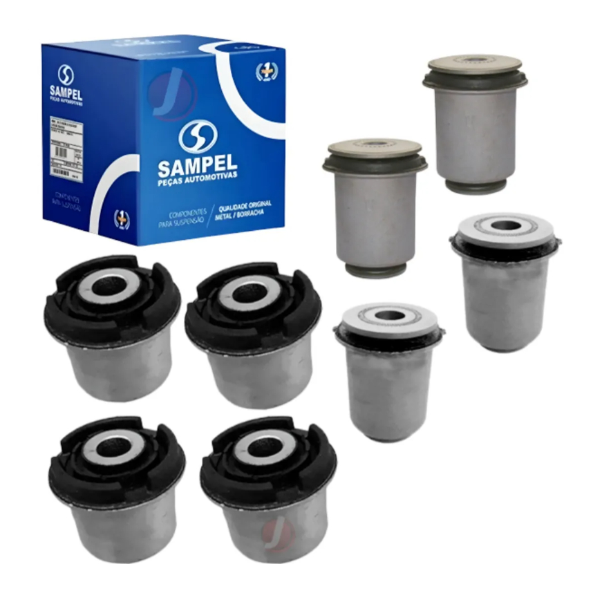 Kit 8 Bucha Bandeja Balança Nova Ranger 2012 2013 Ate 2022