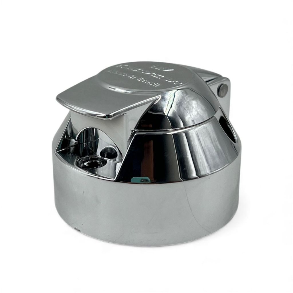 Tomada Fêmea Engate Cromada Reboque Carro Carretinha 6 Polos em Oferta na Shopee