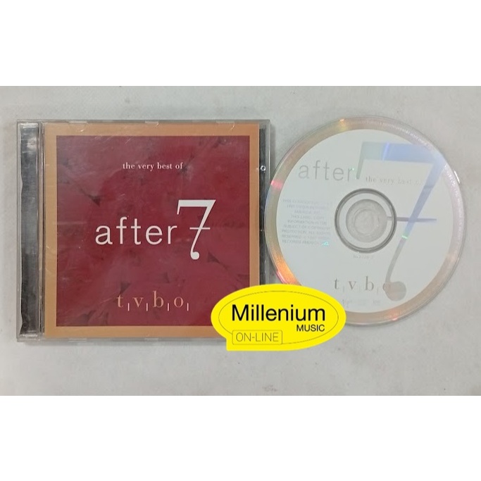 CD After 7  The Very Best Of 1997 Original Gravadora Colecionador Ótimo Estado