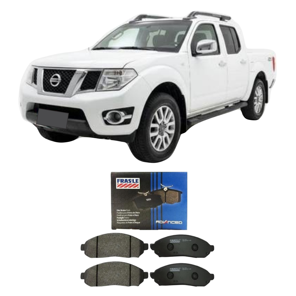 Jogo Pastilha De Freio Dianteira Frontier 2.5 2009 A 2016 Frasle
